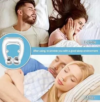 Anti-Snoring Nose Clip for Men & Women - Snoring Stopper