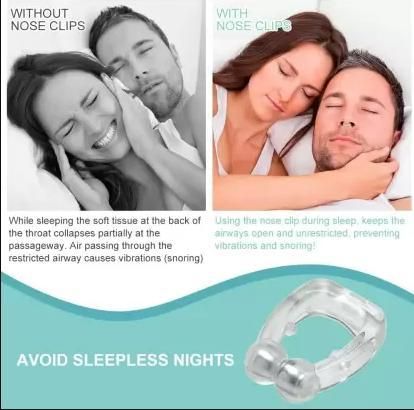 Anti-Snoring Nose Clip for Men & Women - Snoring Stopper