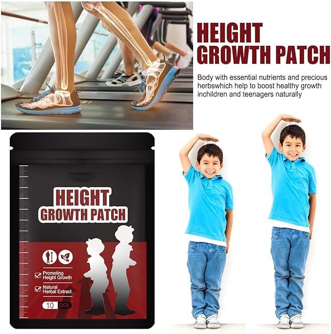 Height Boosting Foot Patch, Muscle Growth Support