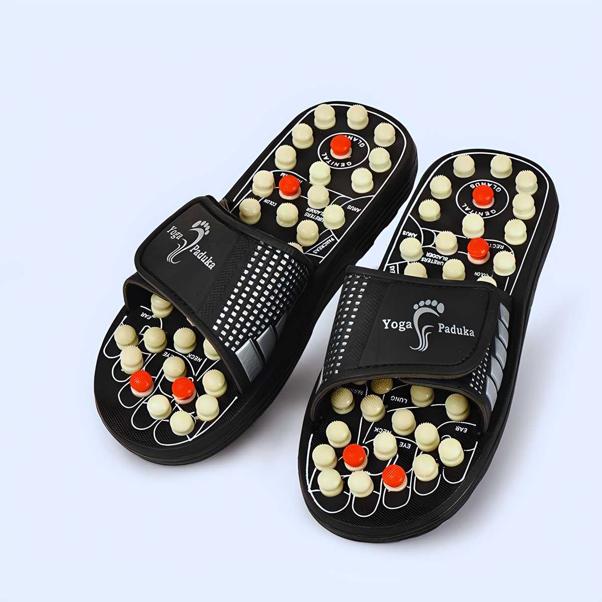 Magnetic AcuPad Slippers – Full Body Circulation for Men & Women